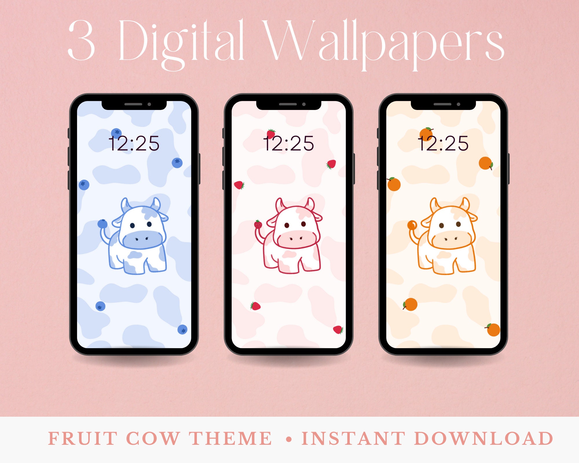 Strawberry cow HD wallpapers  Pxfuel