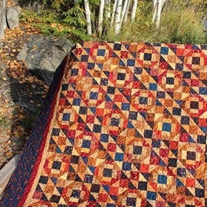 Grandpa&#39;s Best #106 quilt pattern, surprisingly simple, in 3 sizes