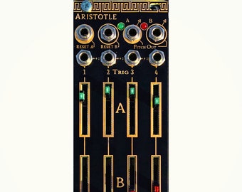 Aristotle - Nonlinear 2 Channel Counterpoint Eurorack Voltage Sequencer