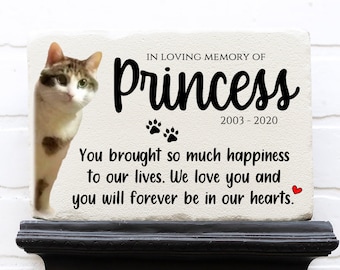 Pet Memorial Stone | Custom Pet Grave Marker | Memorial Garden Stone | Dog Memorial | Loss of Pet | Pet Sympathy Gift | Grave Stone | Cat