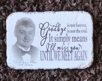 Personalized Memorial Garden Stone | Sympathy Gift