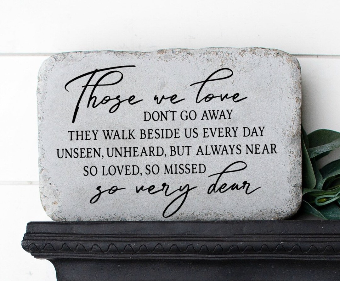 Those We Love Don't Go Away Poem, Butterfly Print, Grief Gift, Bereavement Printable, Loss Of