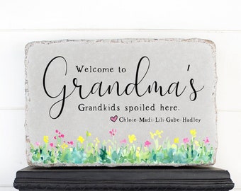 Gift for Grandma | Mom's Garden | Garden Stone | Mother's Day Gifts | Garden Decor | Gift for Grandmother | Mimi's Garden | Nana's Garden