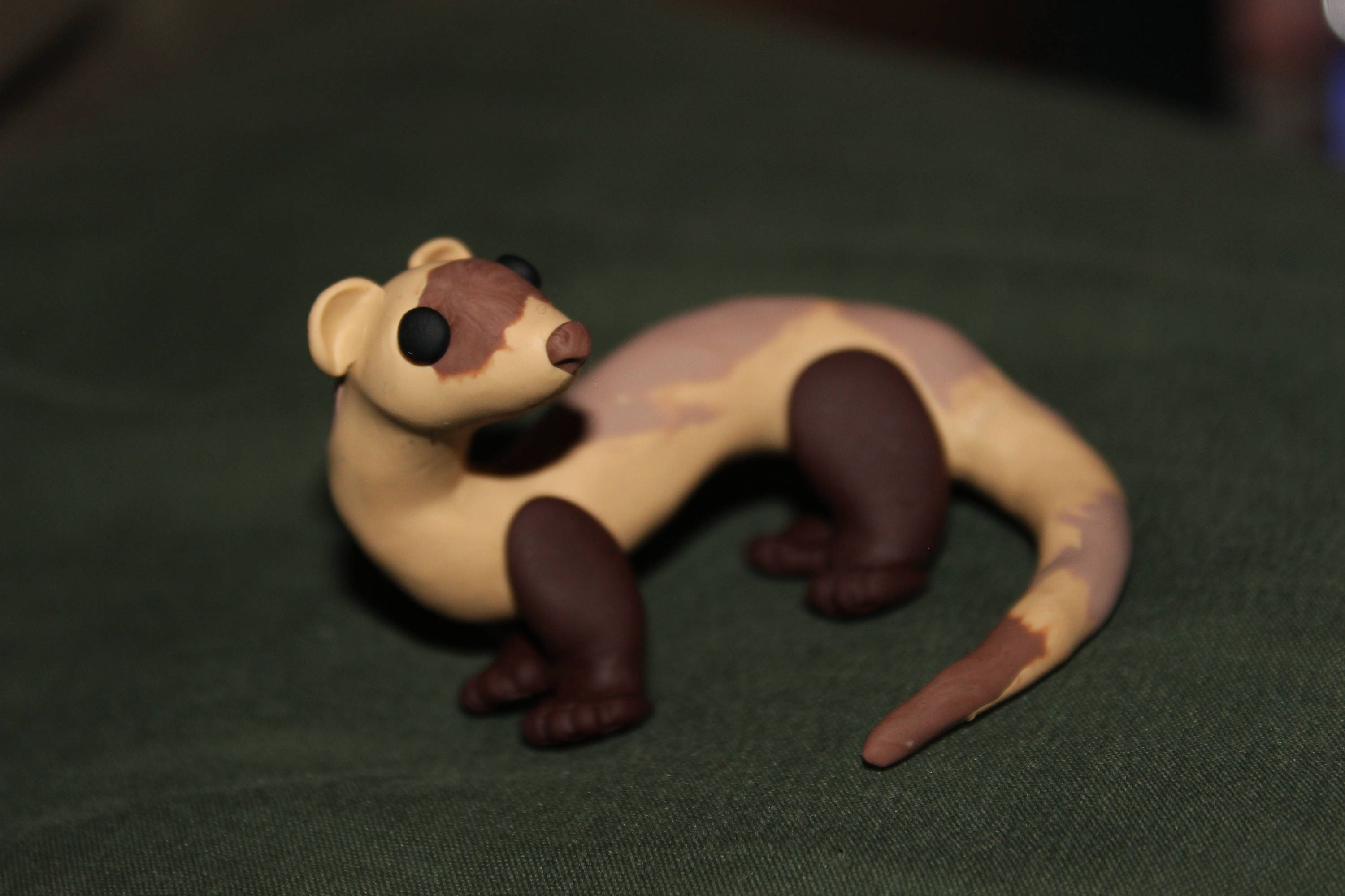 Blackfooted Ferret Sculpture Etsy