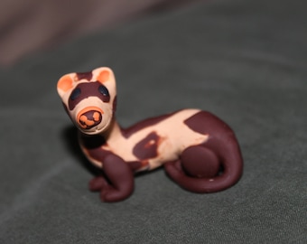 Sable Ferret Sculpture