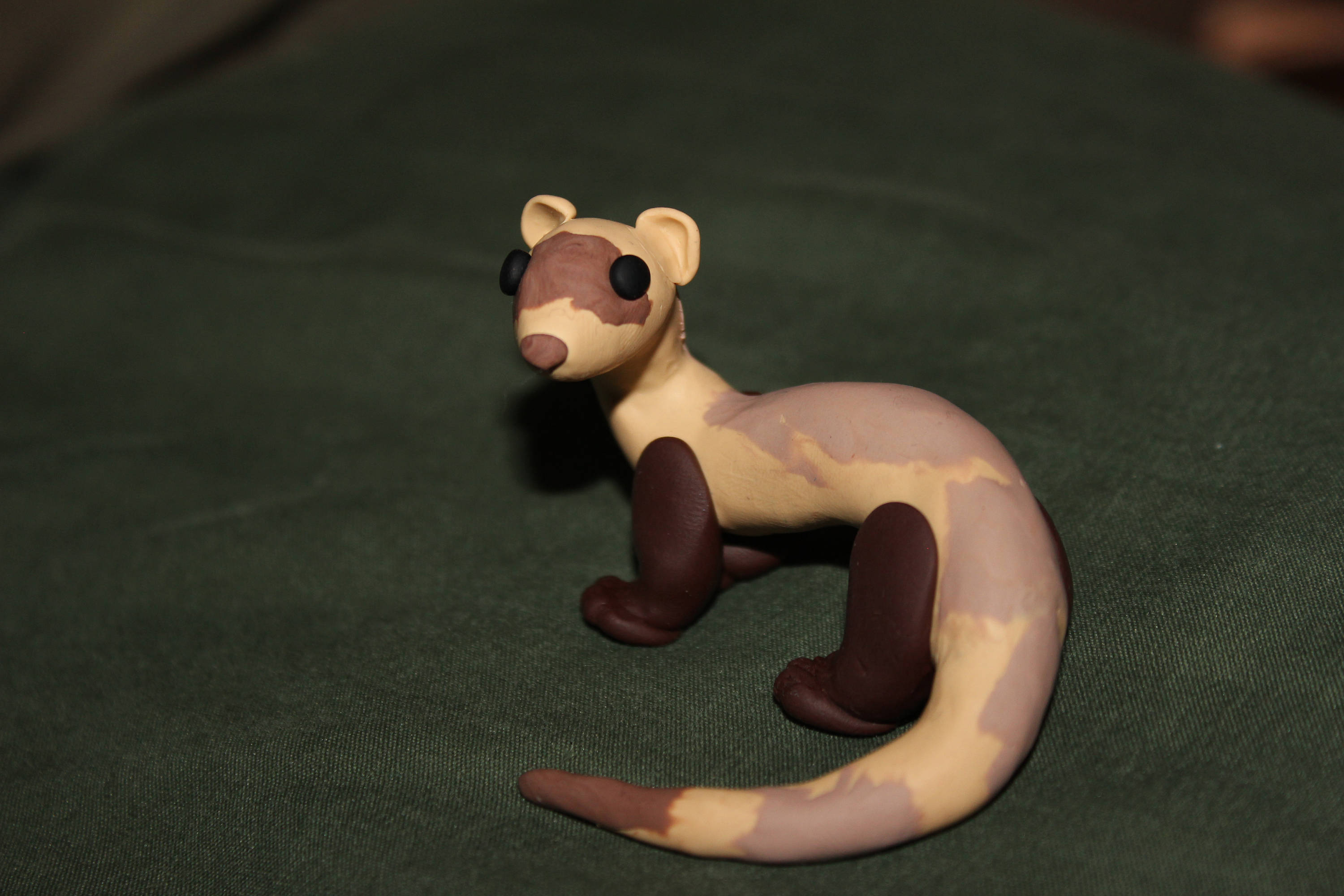 Blackfooted Ferret Sculpture Etsy
