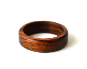 Sandalwood ring, Mens wooden rings, Wood promise ring him, Couples wedding band, Wood wedding ring, Inside engraved ring, Wood ring women