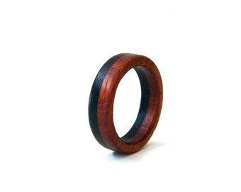 Wood ring, mens promise ring, wooden wedding ring, wood ring men, rings for women