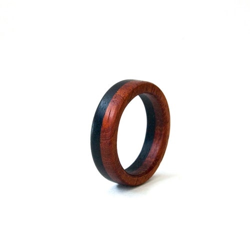 Bague en bois, bague de promesse pour homme, alliance en bois, bague en bois pour homme, bagues pour femme