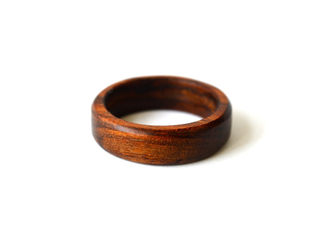 Sandalwood Ring Mens Wooden Rings Wood Promise Ring Him Etsy UK