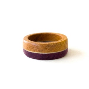 Anillos de madera, alianza de boda de madera, anillo natural, anillos de madera, alianza masculina