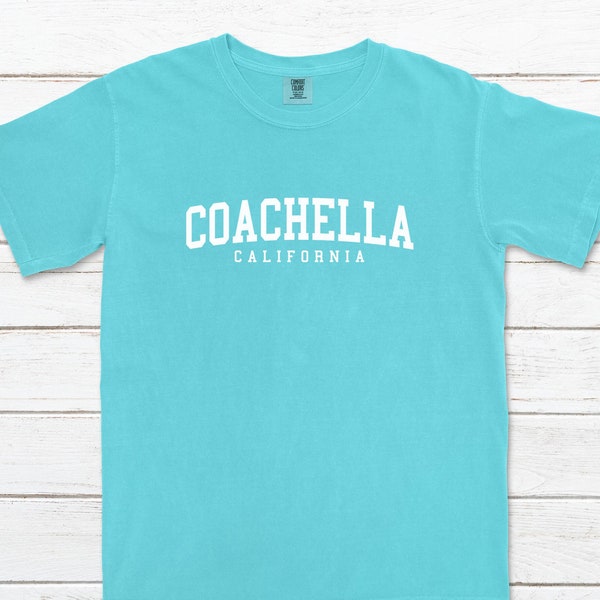 Comfort Colors Coachella California short sleeve t-shirt