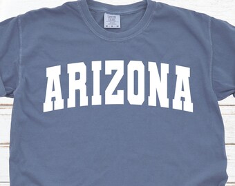 Vintage Y2K Bedazzled Rhinestone Handmade Arizona Tshirt Arizona Lover Arizona Souvenir 50 States Tshirt The Grand Canyon State AZ Tshirt