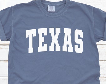Comfort Colors Texas - Etsy