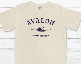 Comfort Colors Avalon New Jersey short sleeve t-shirt