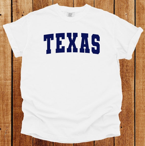 Comfort Colors Texas Short Sleeve Navy 