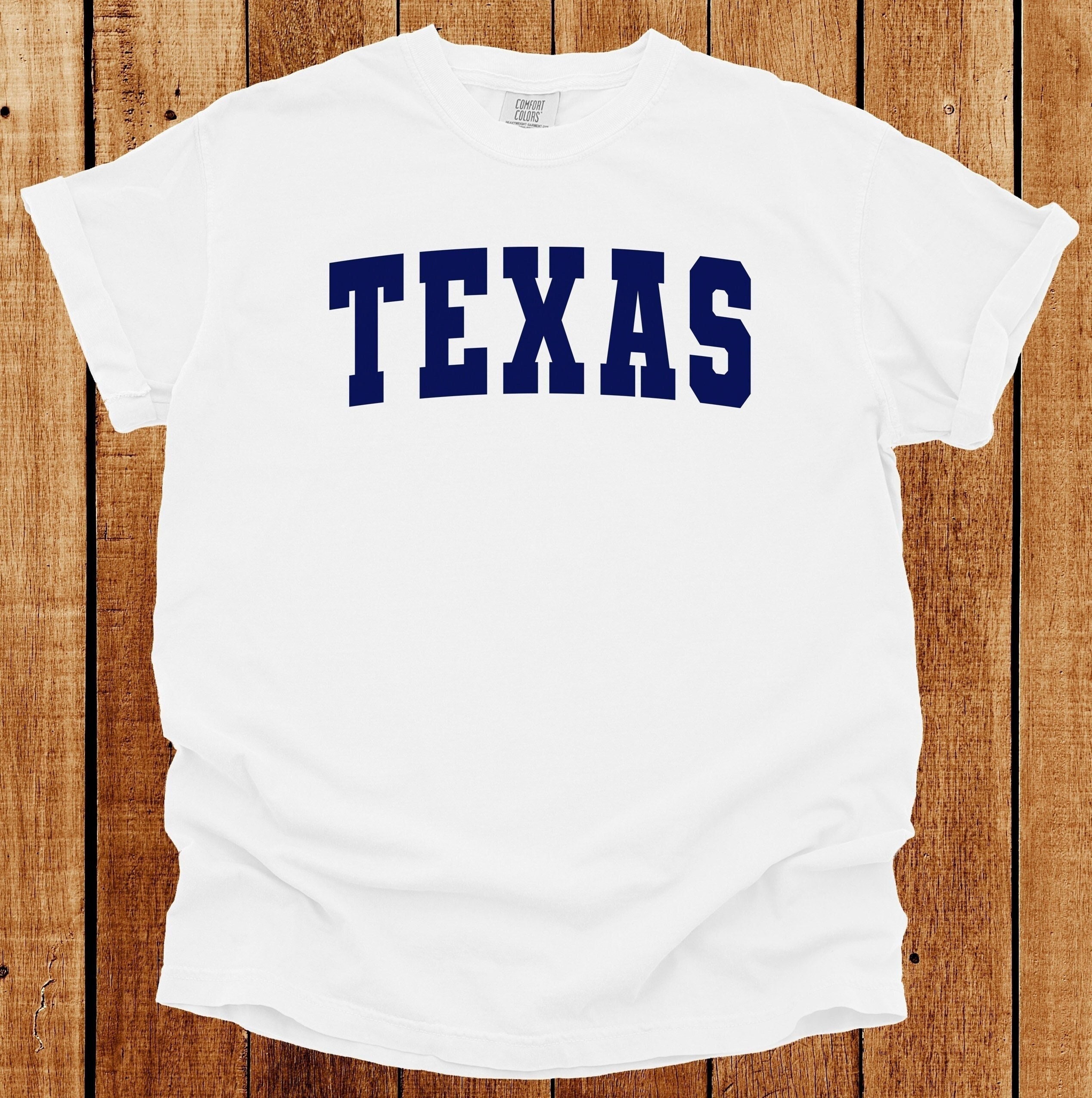 Comfort Colors Texas short sleeve navy 