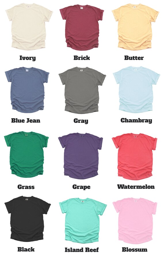 grass green comfort colors