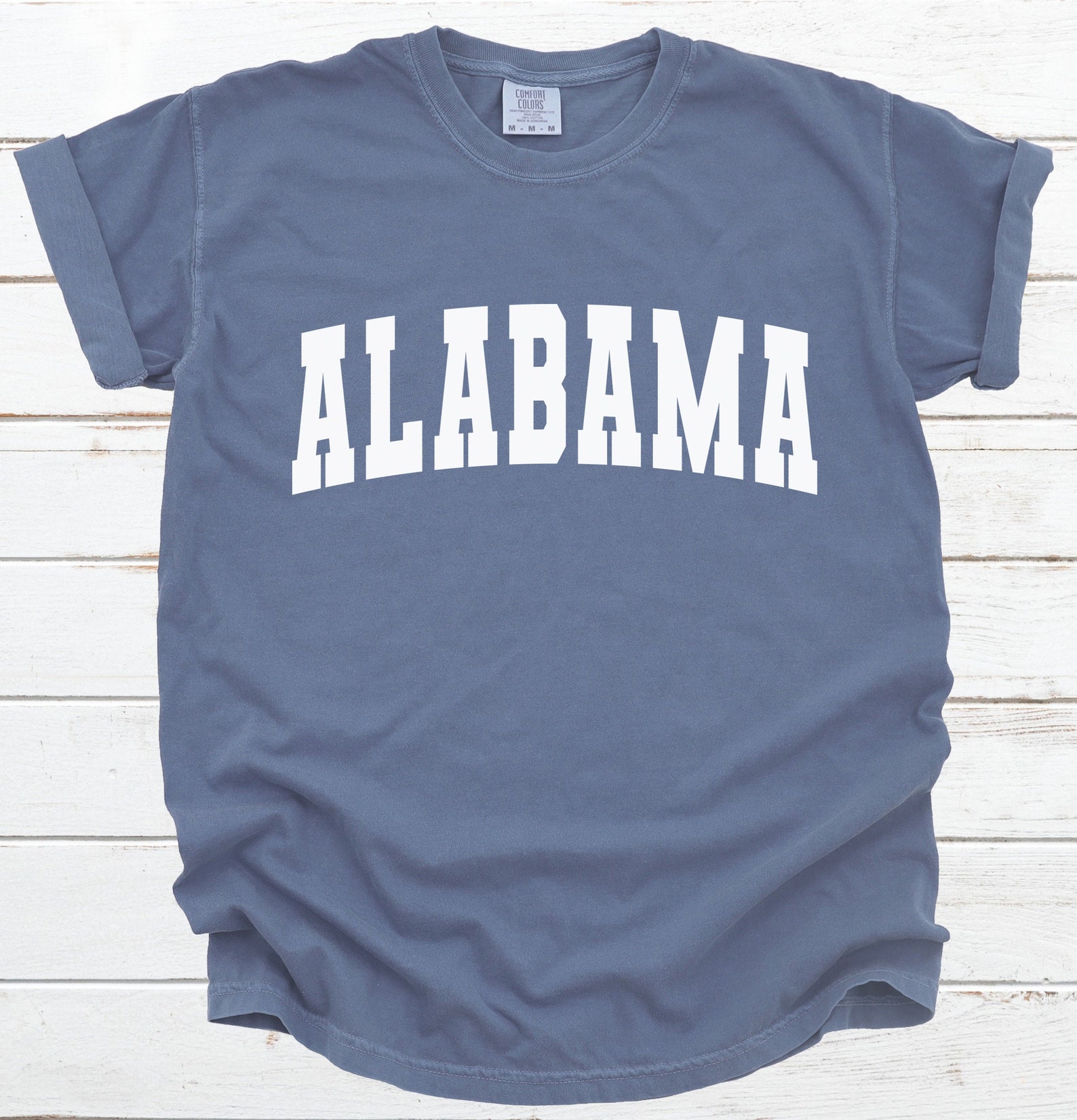 Comfort Colors Alabama short sleeve tshirt Etsy