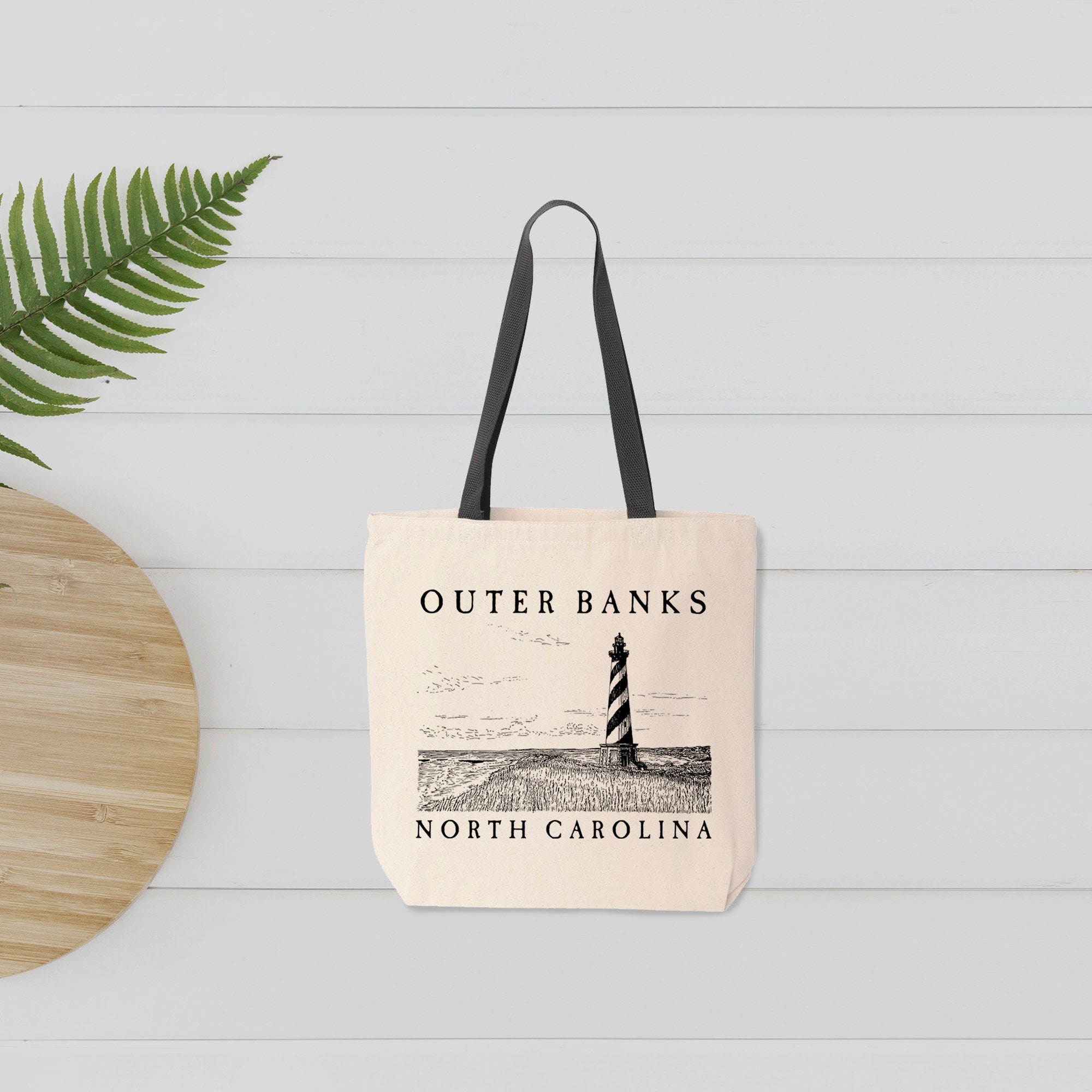 Outer Banks Tote Bag, Canvas Tote, Custom Gifts, Womens Gifts