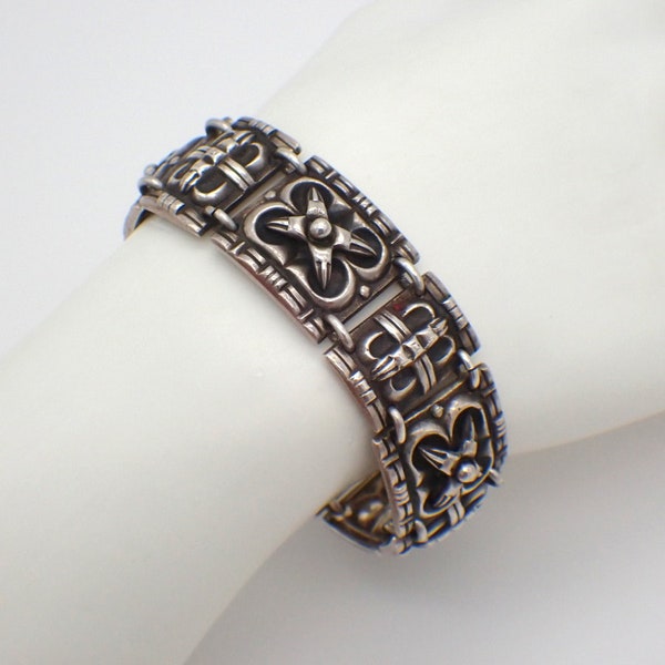 Art Deco Bracelet David Andersen Sterling Silver Norway