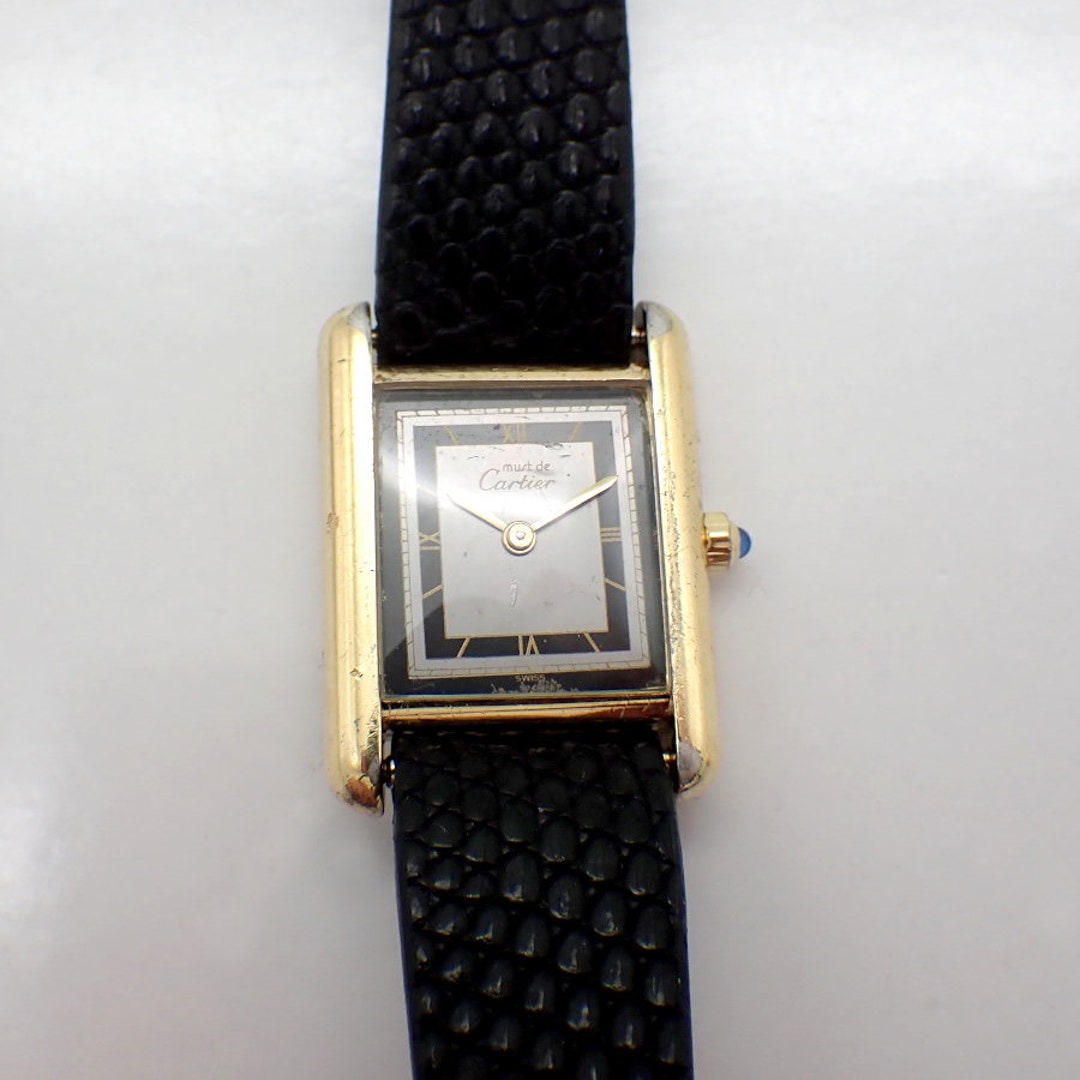ウェンズデー　 Cartier tank must　金属ベルト　未使用品 ウェンズデー様 専用 Cartier tank must 金属ベルト 未使用品