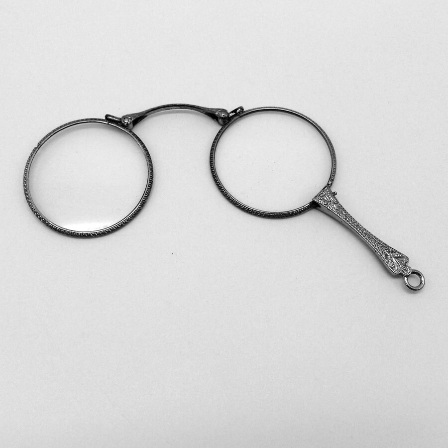 Vintage Lorgnette Sterling Silver - Etsy
