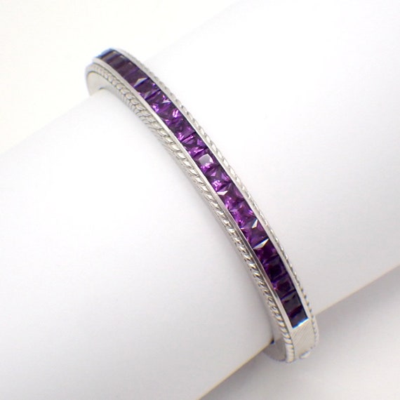 Judith ripka amethyst bracelet deals