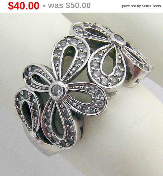 SaLe! sALe! Bow Ring Sterling Silver