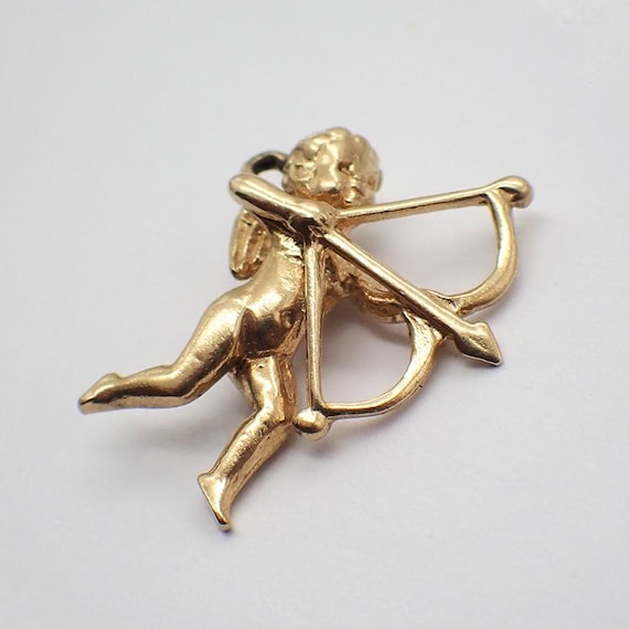 Cupid Pendant 14K Gold