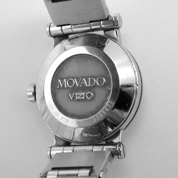 Movado Vizio Ladys Wristwatch Quartz Movement Bra… - image 3