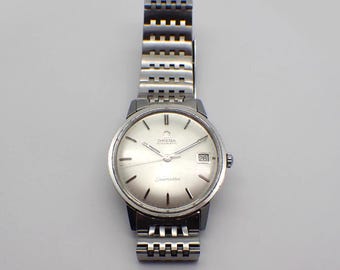 Omega Seamaster Automatic Wrist Watch Date Indicator Stainless Steel