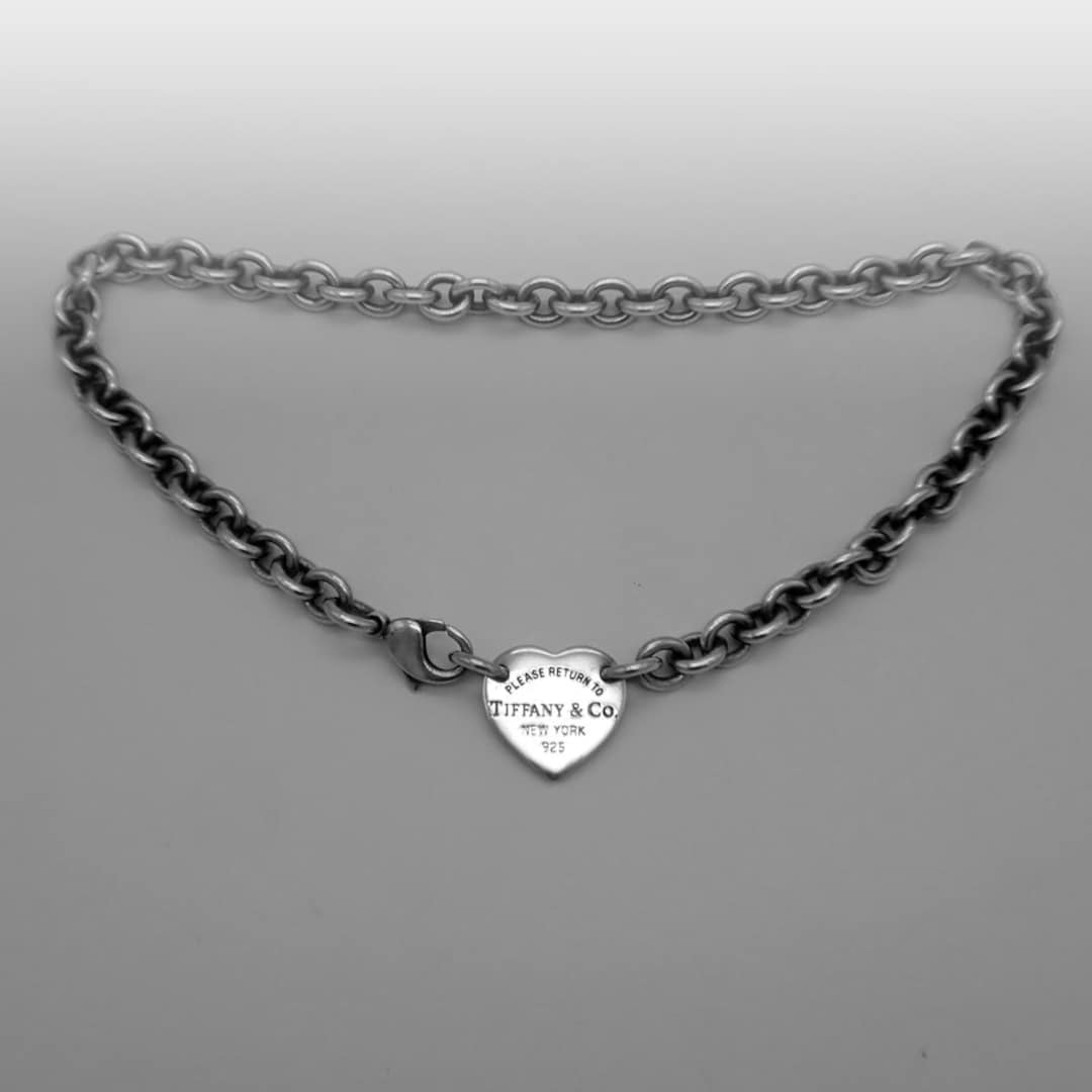 PLEASE RETURN TO TIFFANY＆CO.　925 Please Return To Tiffany & Co. 925 Heart Green Writing
