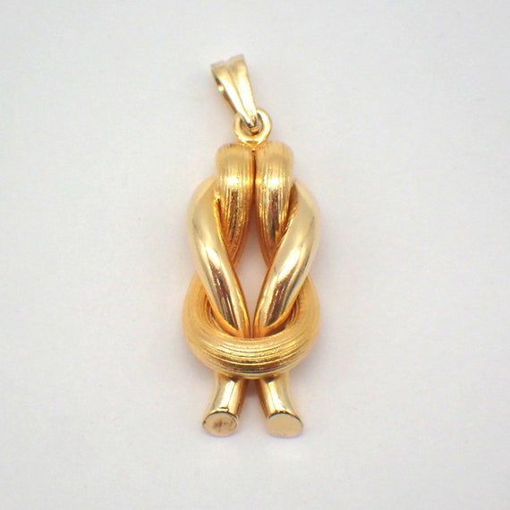 Ilias Lalaounis Hercules Knot Pendant 18K Yellow G