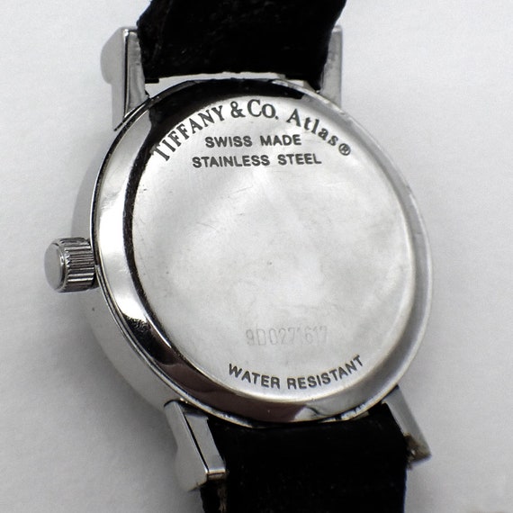 Tiffany Atlas Watch 25mm Quartz Stainless Steel Leather Band
