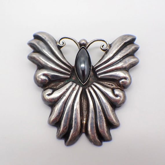 BROOCHES BUTTERFLY 3 Vintage Butterfly Brooch Pins Sterling Silver