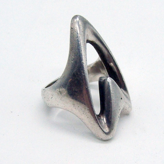 Georg Jensen Heart Ring Sterling Silver Henning Koppel