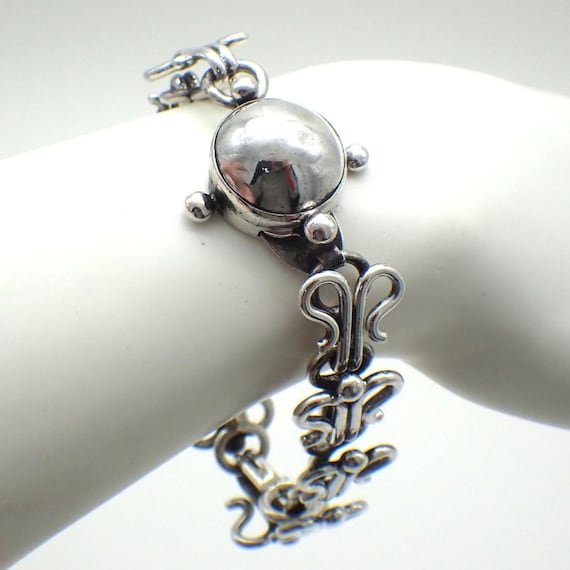 Hector Aguilar Bracelet Sterling Silver Mexico