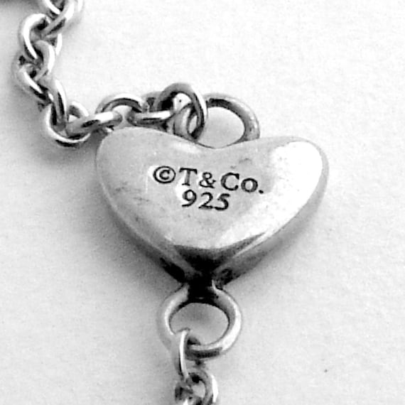 TIFFANY & Co. ハートステーション ラリアットネックレス 925 Tiffany Heart Station Lariat Necklace Sterling Silver - Etsy
