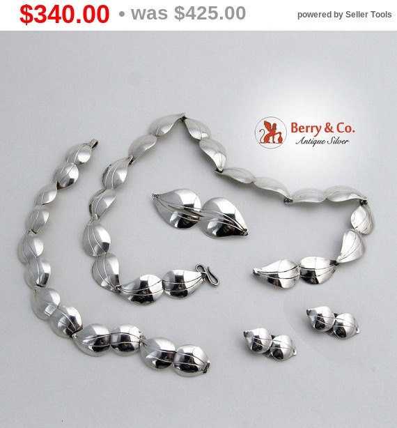 SaLe! sALe! Vintage 830 Silver Swedish Necklace Ea