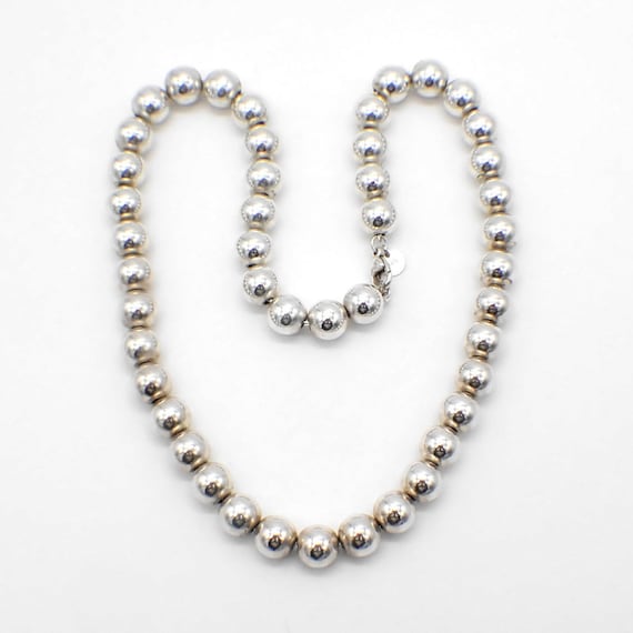 Tiffany Hardwear Ball Necklace Sterling Silver