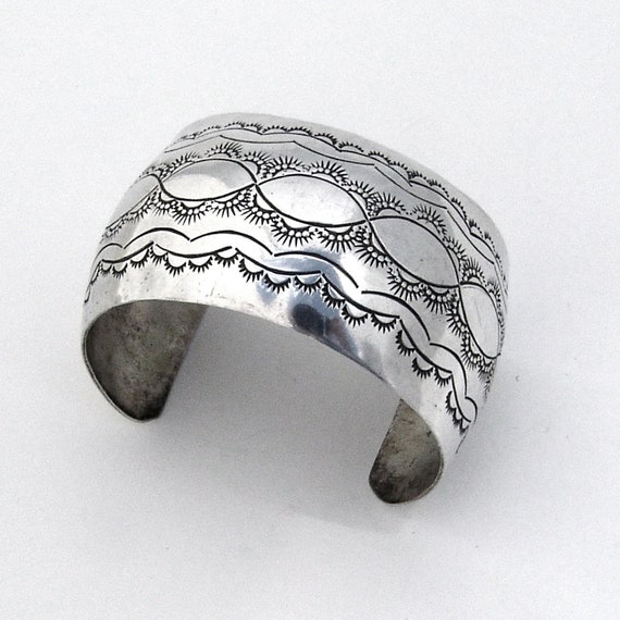 Navajo silver cuff bracelet sale