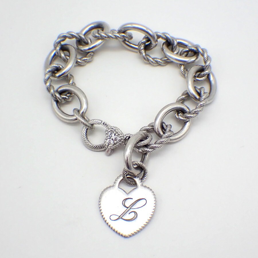 アクセサリー heart vintage silver 925 bracelet heart vintage silver 925 bracelet（Vintage Sterling Silver