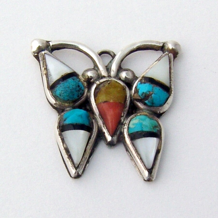 Butterfly Squash Blossom Necklace Earrings Ring Set Sterling Etsy