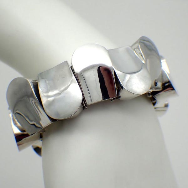 Armband i sterlingsilver i Mexiko, mitten av århundradet
