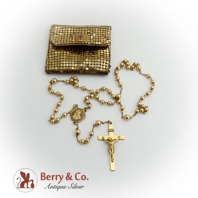 10 karat gold rosary
