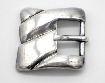 Belt Buckle Kieselstein Cord Sterling Silver 1986