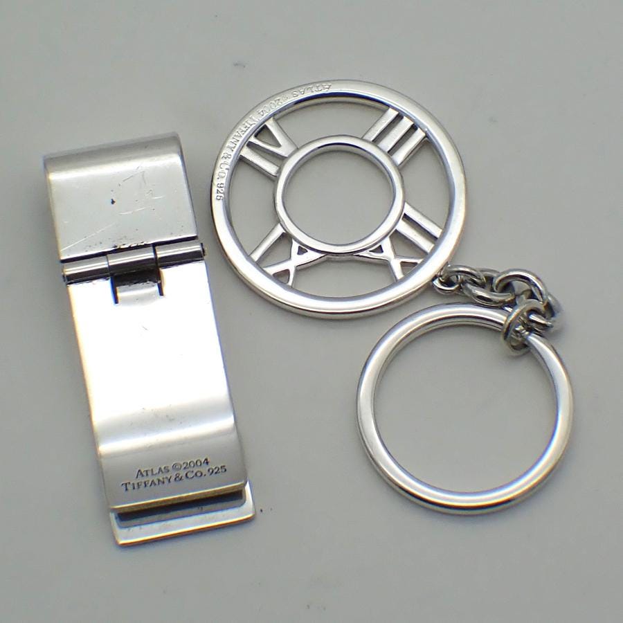 アトラス マネークリップ＆キーチェーン ティファニー社 スターリング