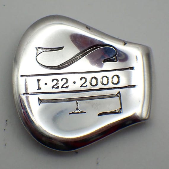 ティファニー　サムプリント マネー クリップ スターリングシルバー ティファニー エルサ・ペレッティ サムプリント マネークリップ