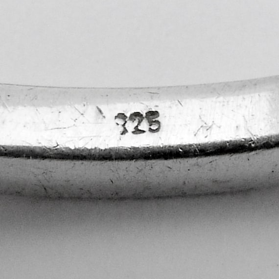 VINTAGE ROBERT LARIN MODERNIST ABSTRACT BRACELET SILVER